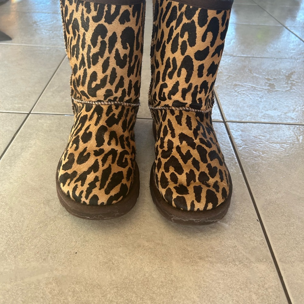 UGG Tan Winter & Rain Boots with Stylish Design